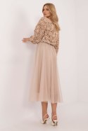 Spódnica Model DHJ-SD-19568.13X Beige - Italy Moda Italy Moda