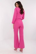 Spodnie Damskie Model DHJ-SP-18737.08 Fuksja - Italy Moda Italy Moda