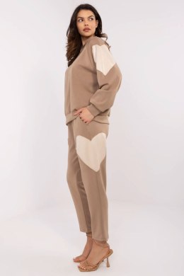 Spodnie Komplet Model MI-KMPL-M6156.98 Light Brown - Italy Moda Italy Moda