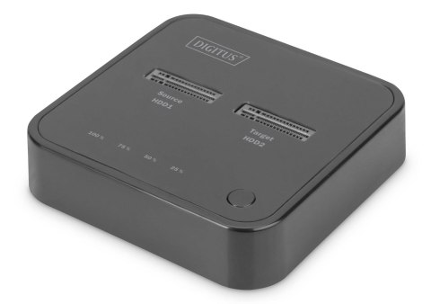 Stacja dokująca DIGITUS do SSD M.2 NVMe z funkcją klonowania offline, USB-C, czarna Digitus Stacja dokująca DIGITUS do SSD M.2 NVMe z funkcją klonowania offline, USB-C, czarna Digitus