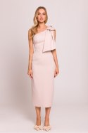 Sukienka Model MOE847 Light Beige - Moe Moe