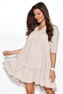 Sukienka Model NU380 Light Beige - Numinou Numinou