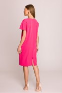 Sukienka Model S392 Pink - Stylove Stylove