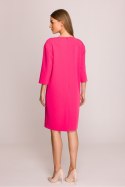 Sukienka Model S394 Pink - Stylove Stylove