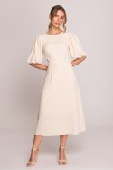 Sukienka Model S400 Śmietana - Stylove Stylove