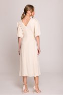 Sukienka Model S400 Śmietana - Stylove Stylove