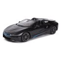 Auto R/C BMW i8 Roadster Rastar 1:12 Czarny Rastar Auto R/C BMW i8 Roadster Rastar 1:12 Czarny Rastar