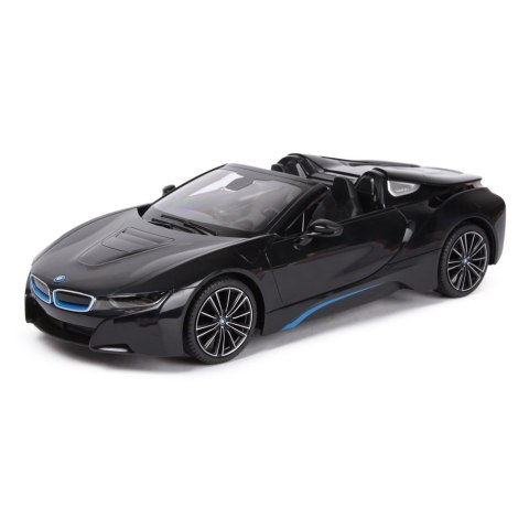 Auto R/C BMW i8 Roadster Rastar 1:12 Czarny Rastar Auto R/C BMW i8 Roadster Rastar 1:12 Czarny Rastar