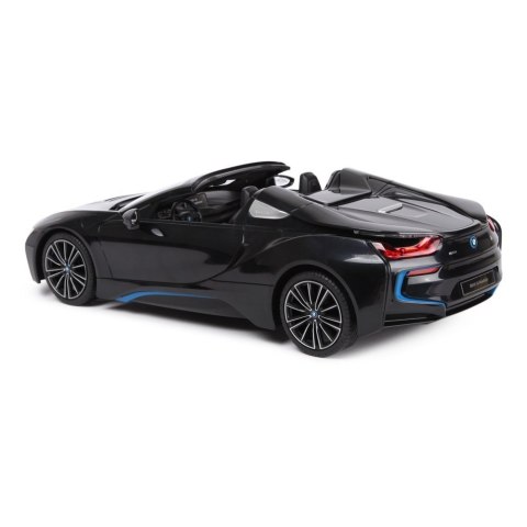 Auto R/C BMW i8 Roadster Rastar 1:12 Czarny Rastar Auto R/C BMW i8 Roadster Rastar 1:12 Czarny Rastar