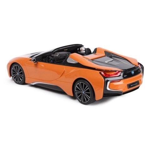 Auto R/C BMW i8 Roadster Rastar 1:12 Pomarańczowy Rastar