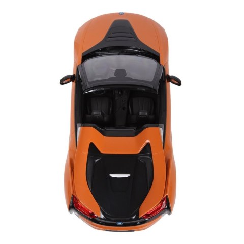 Auto R/C BMW i8 Roadster Rastar 1:12 Pomarańczowy Rastar
