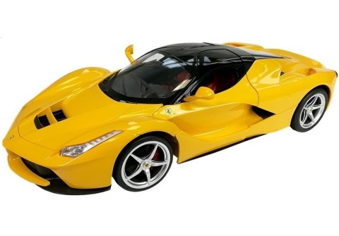 Auto R/C Ferrari Rastar 1:14 Żółte na pilota Rastar Auto R/C Ferrari Rastar 1:14 Żółte na pilota Rastar