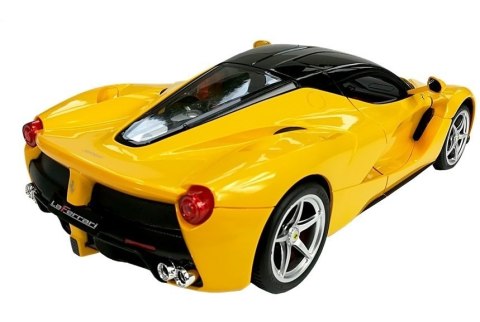 Auto R/C Ferrari Rastar 1:14 Żółte na pilota Rastar Auto R/C Ferrari Rastar 1:14 Żółte na pilota Rastar