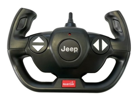 Auto R/C Jeep Wrangler Rubicon 1:14 Rastar Czarny Rastar Auto R/C Jeep Wrangler Rubicon 1:14 Rastar Czarny Rastar