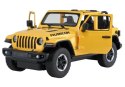 Auto R/C Jeep Wrangler Rubicon 1:14 Rastar Żółty Rastar