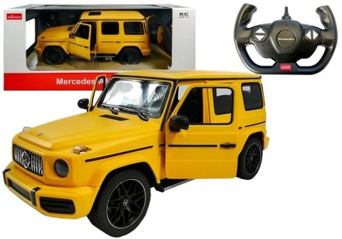 Auto Zdalnie Sterowane Mercedes G63 Żółty R/C 1:14 Rastar Auto Zdalnie Sterowane Mercedes G63 Żółty R/C 1:14 Rastar