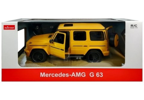 Auto Zdalnie Sterowane Mercedes G63 Żółty R/C 1:14 Rastar Auto Zdalnie Sterowane Mercedes G63 Żółty R/C 1:14 Rastar