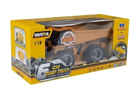 Duża Wywrotka Zdalnie Sterowana 1:18 2.4G HUINA Duża Wywrotka Zdalnie Sterowana 1:18 2.4G HUINA