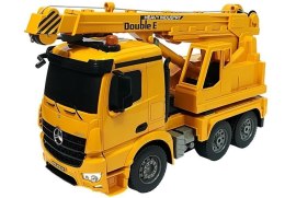 Dźwig Mercedes-Benz Arocs Zdalnie Sterowany Pilot 2.4G z Drewnem Double E