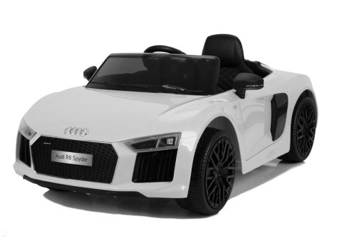 Pojazd na Akumulator Audi R8 JJ2198 Białe LEAN CARS Pojazd na Akumulator Audi R8 JJ2198 Białe LEAN CARS