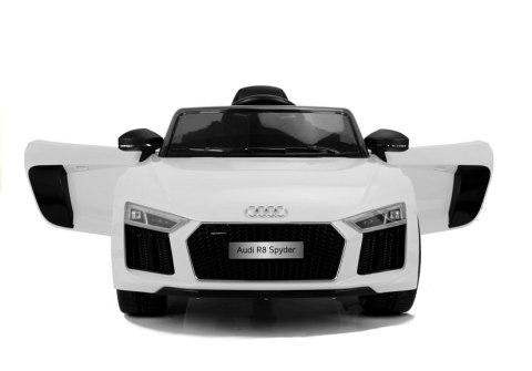 Pojazd na Akumulator Audi R8 JJ2198 Białe LEAN CARS Pojazd na Akumulator Audi R8 JJ2198 Białe LEAN CARS