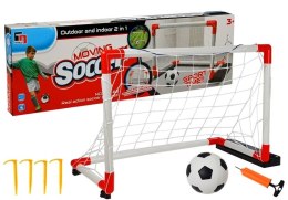 Ruchoma Bramka z Piłką na Baterie LEAN Toys