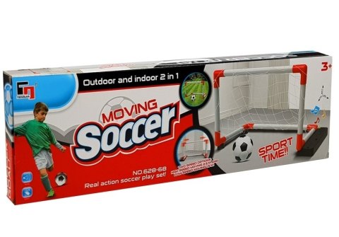 Ruchoma Bramka z Piłką na Baterie LEAN Toys