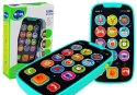Smartfon Telefon Dotykowy Interaktywny Dla Malucha Na Baterie z Dźwiękiem LEAN Toys