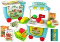 Stragan w Walizce na Kółkach Sklepik z Warzywami LEAN Toys