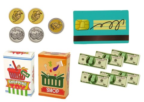 Stragan w Walizce na Kółkach Sklepik z Warzywami LEAN Toys