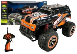 Terenowy Jeep Auto 1:18 R/C Pomarańczowe LEAN Toys