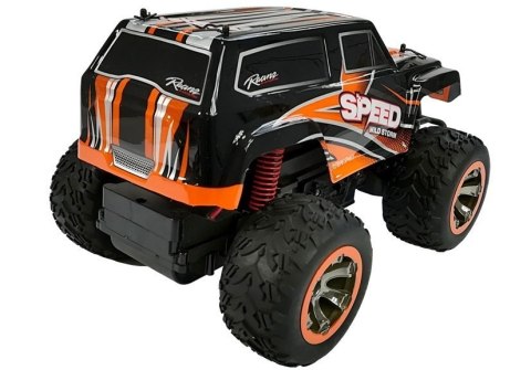 Terenowy Jeep Auto 1:18 R/C Pomarańczowe LEAN Toys