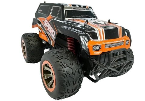 Terenowy Jeep Auto 1:18 R/C Pomarańczowe LEAN Toys
