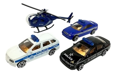 Wielopoziomowy Parking Policyjny z lądowiskiem LEAN Toys Wielopoziomowy Parking Policyjny z lądowiskiem LEAN Toys