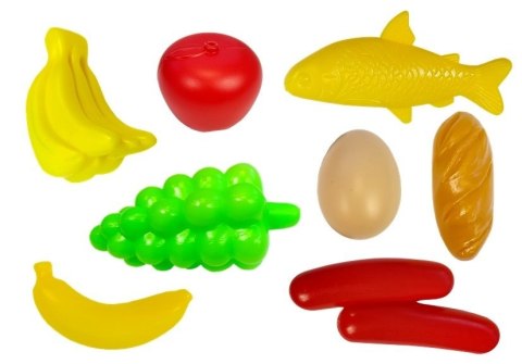 Wózek Marketowy 34 Elementy Dziecięcy na Zakupy LEAN Toys Wózek Marketowy 34 Elementy Dziecięcy na Zakupy LEAN Toys