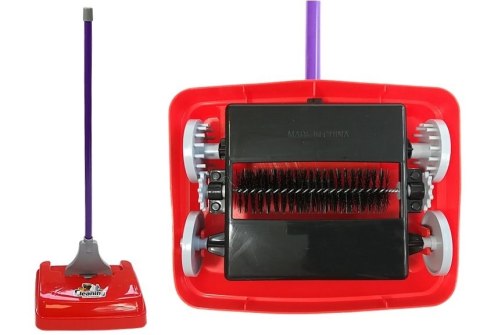 Wózek Sprzątaczki z Obrotową Szczotką + Akcesoria LEAN Toys Wózek Sprzątaczki z Obrotową Szczotką + Akcesoria LEAN Toys