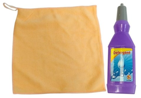 Wózek Sprzątaczki z Obrotową Szczotką + Akcesoria LEAN Toys Wózek Sprzątaczki z Obrotową Szczotką + Akcesoria LEAN Toys