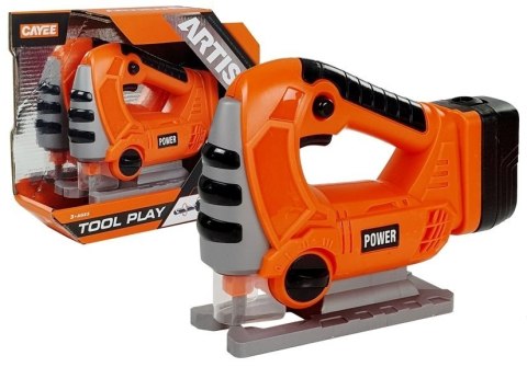 Wyrzynarka na Baterie Narzędzia dla dziecka LEAN Toys Wyrzynarka na Baterie Narzędzia dla dziecka LEAN Toys
