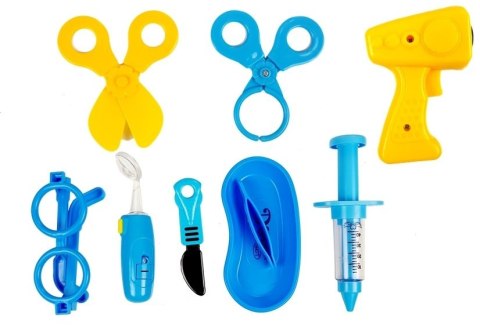 Zestaw Lekarski na Wózku Akcesoria Gabinet Termometr LEAN Toys Zestaw Lekarski na Wózku Akcesoria Gabinet Termometr LEAN Toys