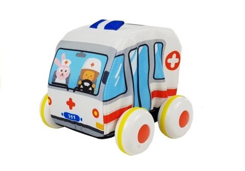 Zestaw Miękkich Aut z Napędem Służby Specjalne LEAN Toys Zestaw Miękkich Aut z Napędem Służby Specjalne LEAN Toys