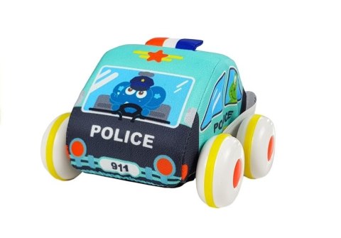 Zestaw Miękkich Aut z Napędem Służby Specjalne LEAN Toys Zestaw Miękkich Aut z Napędem Służby Specjalne LEAN Toys
