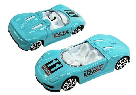 Zestaw Samochodów Resoraków 10 Autek LEAN Toys