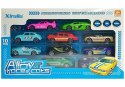 Zestaw Samochodów Resoraków 10 Autek LEAN Toys