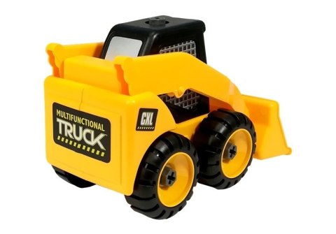 Zestaw autek Dźwig Wywrotka Koparka do Rozkręcania LEAN Toys