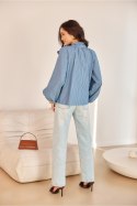 Bluzka Model Gigi BLU0201-A28 Blue - Roco Fashion Roco Fashion