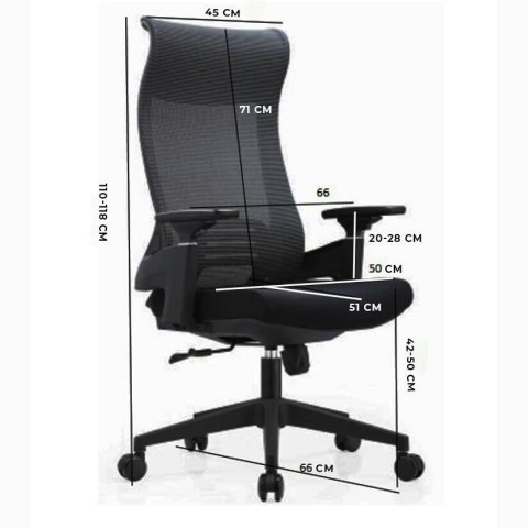 Fotel ergonomiczny ANGEL biurowy obrotowy Mimoza ANGEL Fotel ergonomiczny ANGEL biurowy obrotowy Mimoza ANGEL