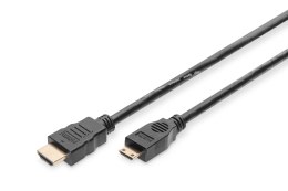 Kabel HDMI DIGITUS AK-330106-020-S HDMI C (mini)/M - HDMI A/M 2m Digitus