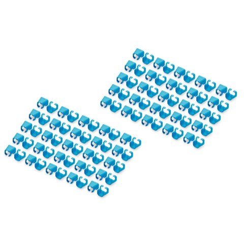 Klips na wtyk RJ45 DIGITUS niebieski, opakowanie 100 szt. Digitus Klips na wtyk RJ45 DIGITUS niebieski, opakowanie 100 szt. Digitus