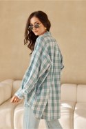 Koszula Damska Model Daisy BLU0202-A35 Green - Roco Fashion Roco Fashion