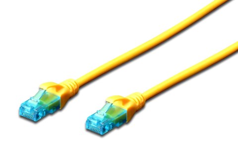 Patchcord DIGITUS UTP kat. 5e 25m PVC żółty Digitus Patchcord DIGITUS UTP kat. 5e 25m PVC żółty Digitus